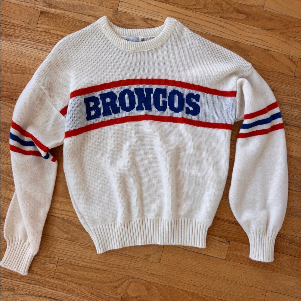 Vintage Broncos NFL Sweater